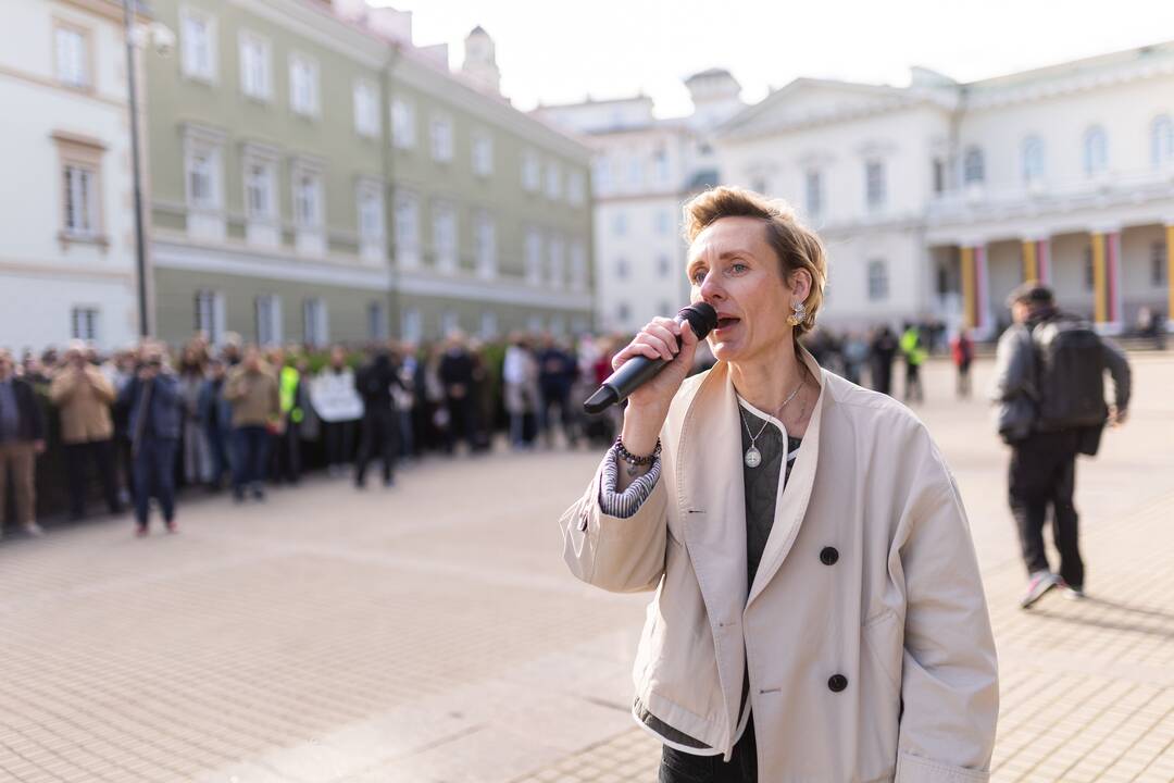 Kultūros bendruomenės protestas prieš paskirtą kultūros ministrą
