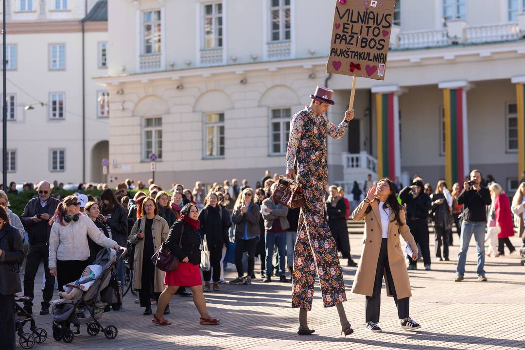 Kultūros bendruomenės protestas prieš paskirtą kultūros ministrą