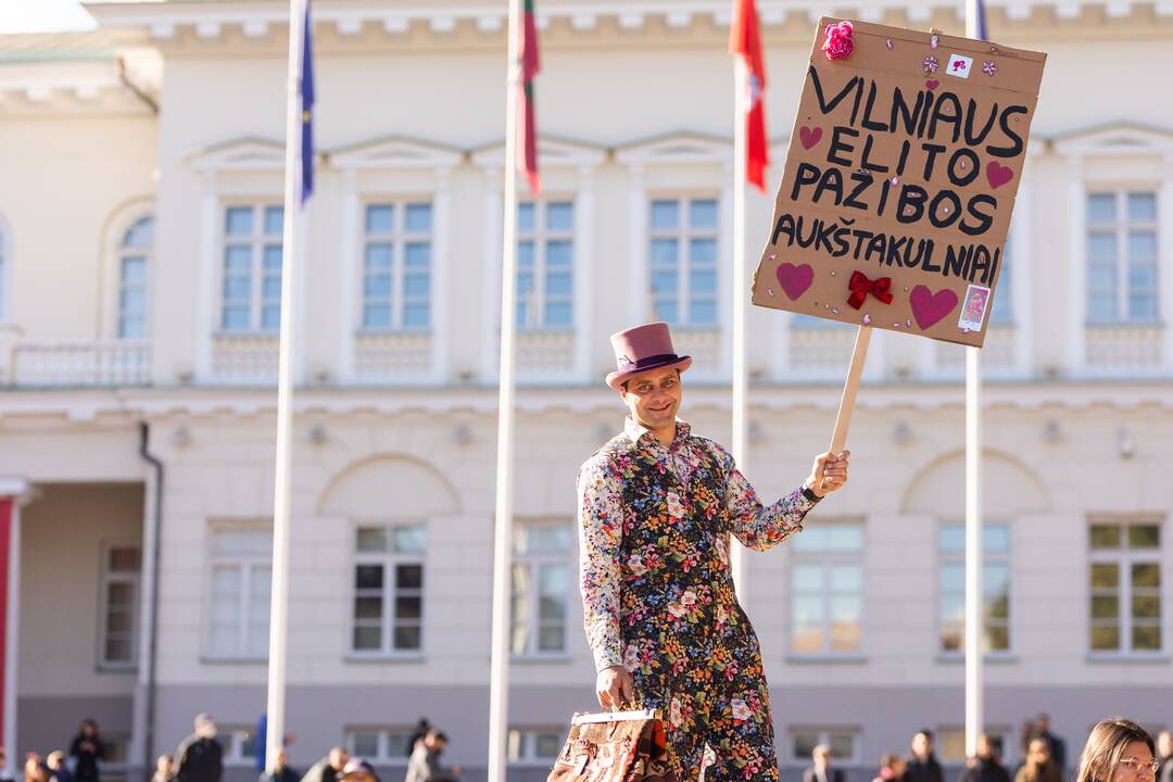 Kultūros bendruomenės protestas prieš paskirtą kultūros ministrą