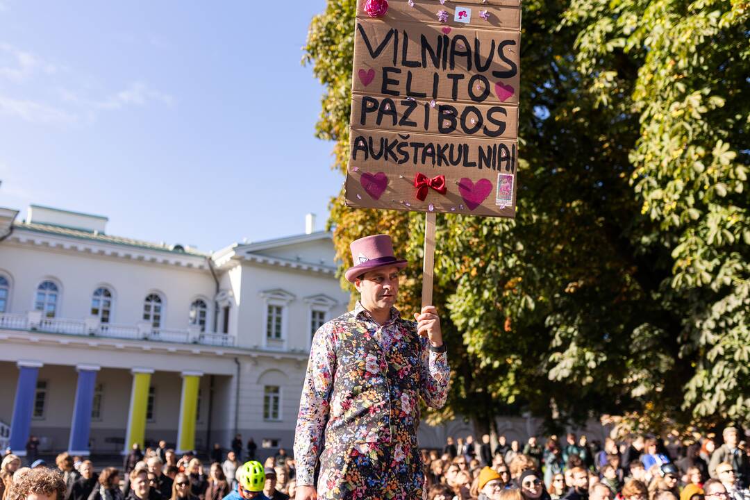 Kultūros bendruomenės protestas prieš paskirtą kultūros ministrą