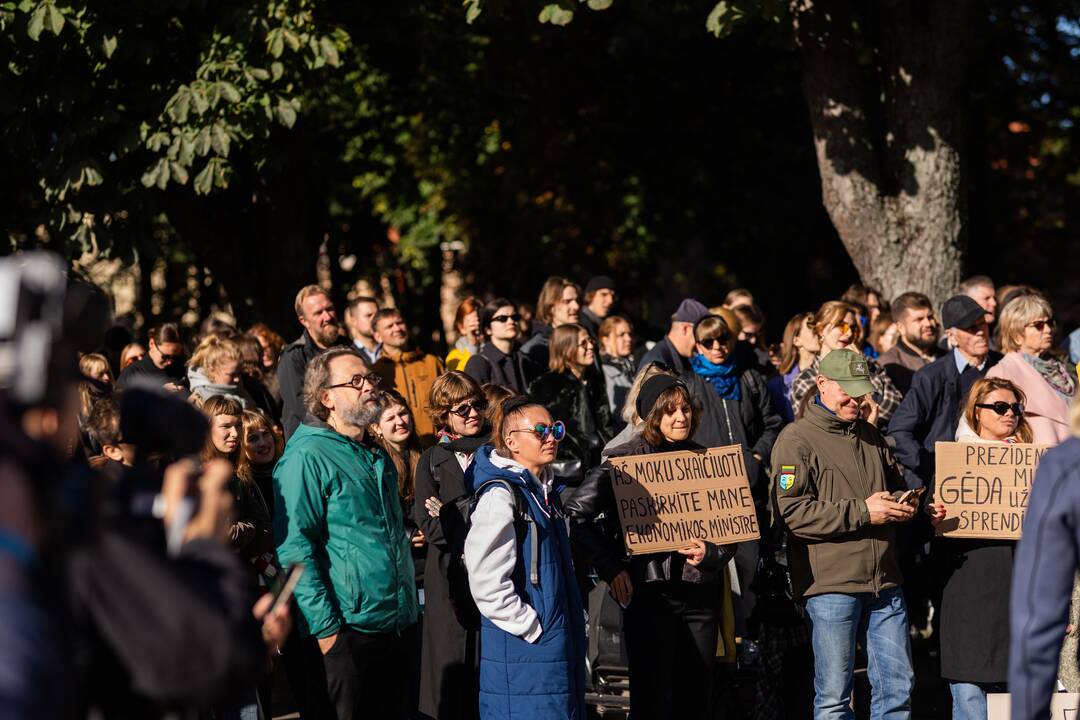 Kultūros bendruomenės protestas prieš paskirtą kultūros ministrą