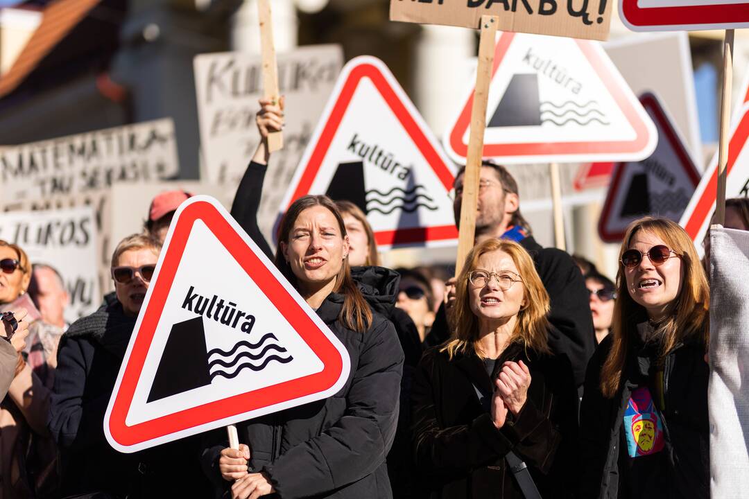 Kultūros bendruomenės protestas prieš paskirtą kultūros ministrą