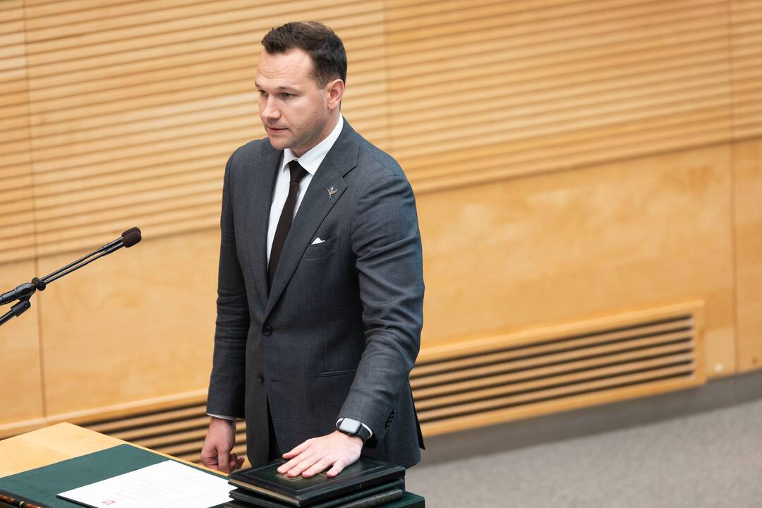 Prisiekė Ruginienės vedama Vyriausybė