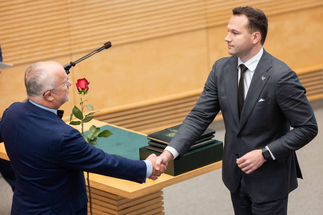 Prisiekė Ruginienės vedama Vyriausybė