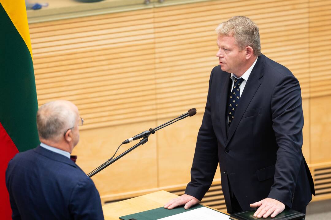 Prisiekė Ruginienės vedama Vyriausybė