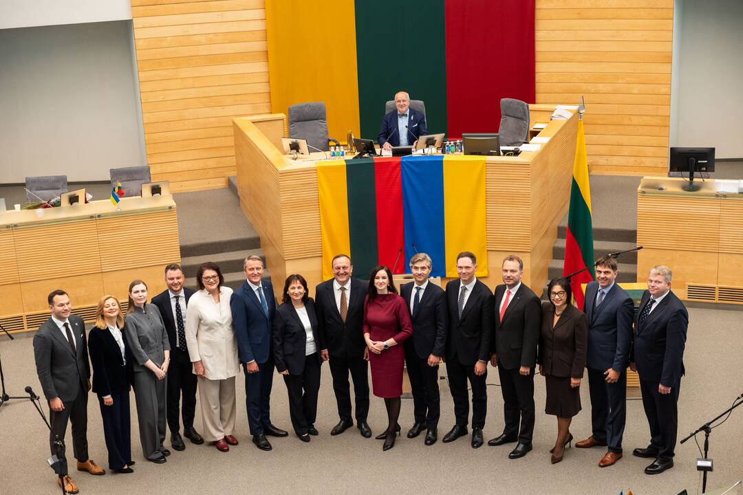Prisiekė Ruginienės vedama Vyriausybė