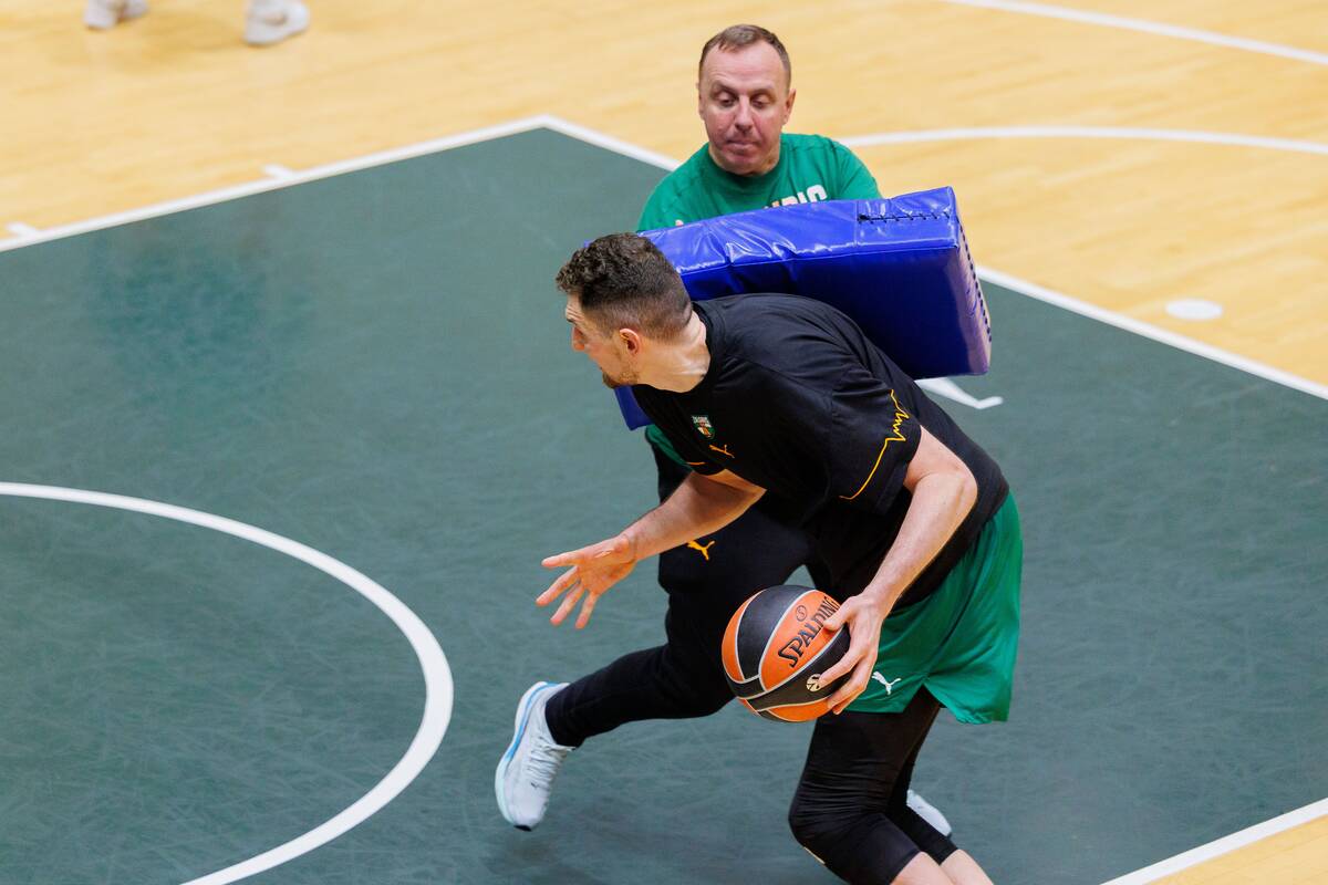 Kauno „Žalgirio“ treniruotė