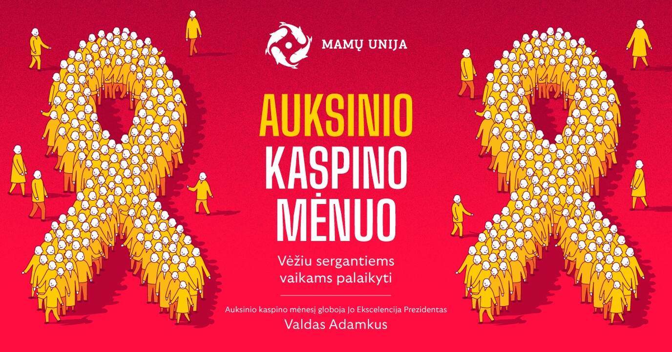 Klaipėdos rotušė pirmąjį rugsėjo penktadienį nušvis raudonai – vėžiu sergančių vaikų palaikymui