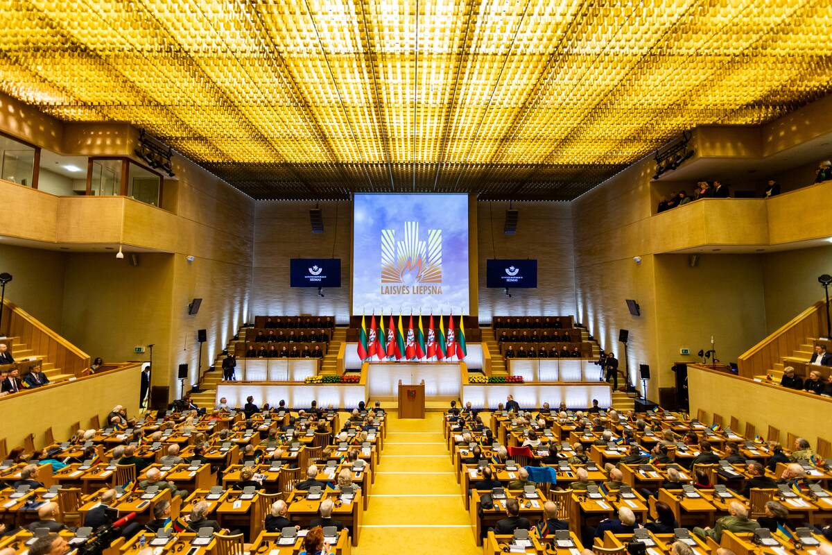 Dėl teisminio ginčo iki kitų metų vasaros pratęstas Seimo Kovo 11-osios Akto salės remontas