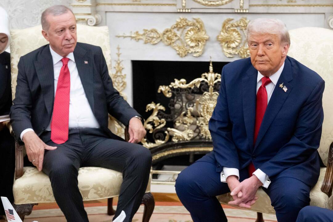 Recepas Tayyipas Erdoganas ir Donaldas Trumpas