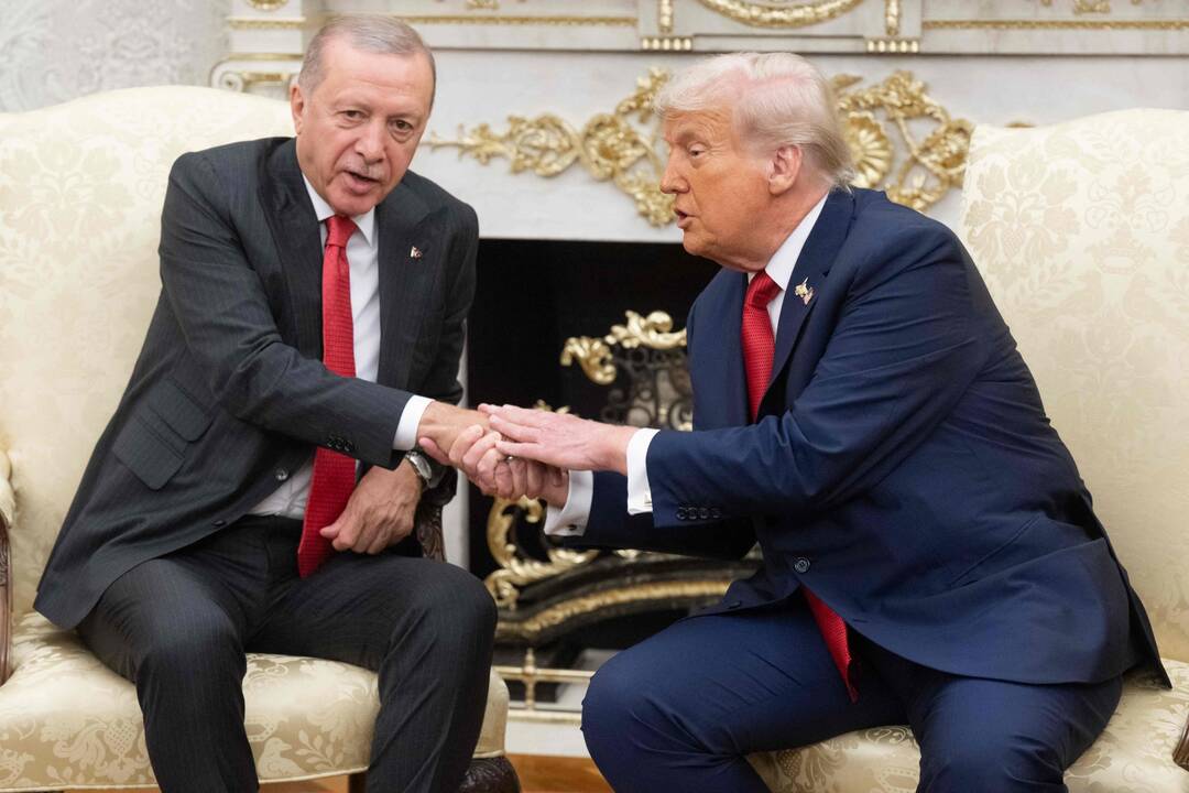 Recepas Tayyipas Erdoganas ir Donaldas Trumpas