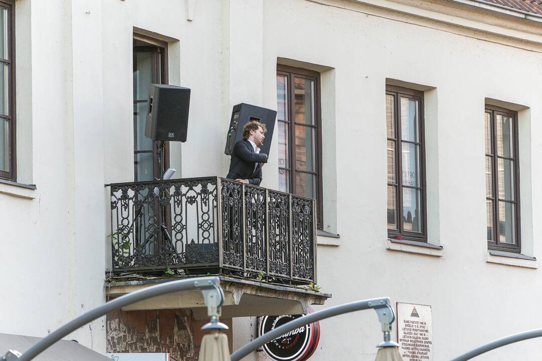 Operos solistų iš Brešos Teatro Grande staigmena 