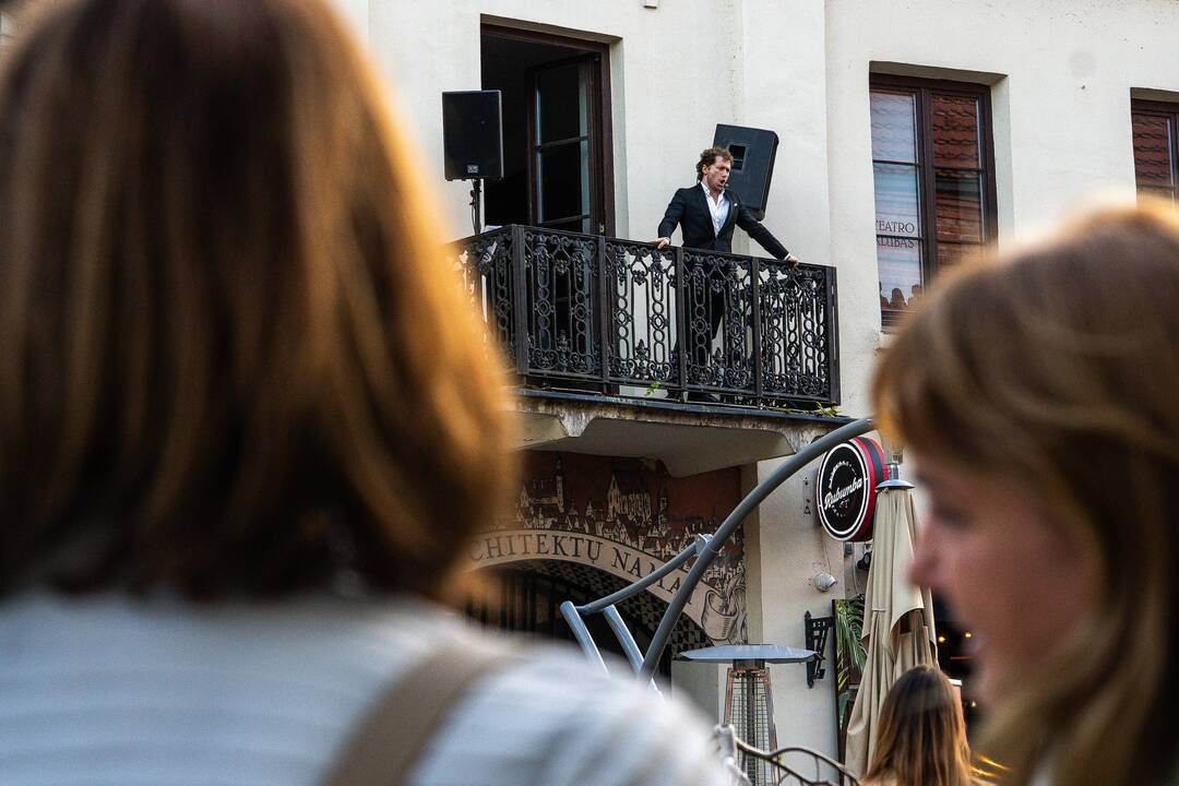 Operos solistų iš Brešos Teatro Grande staigmena 