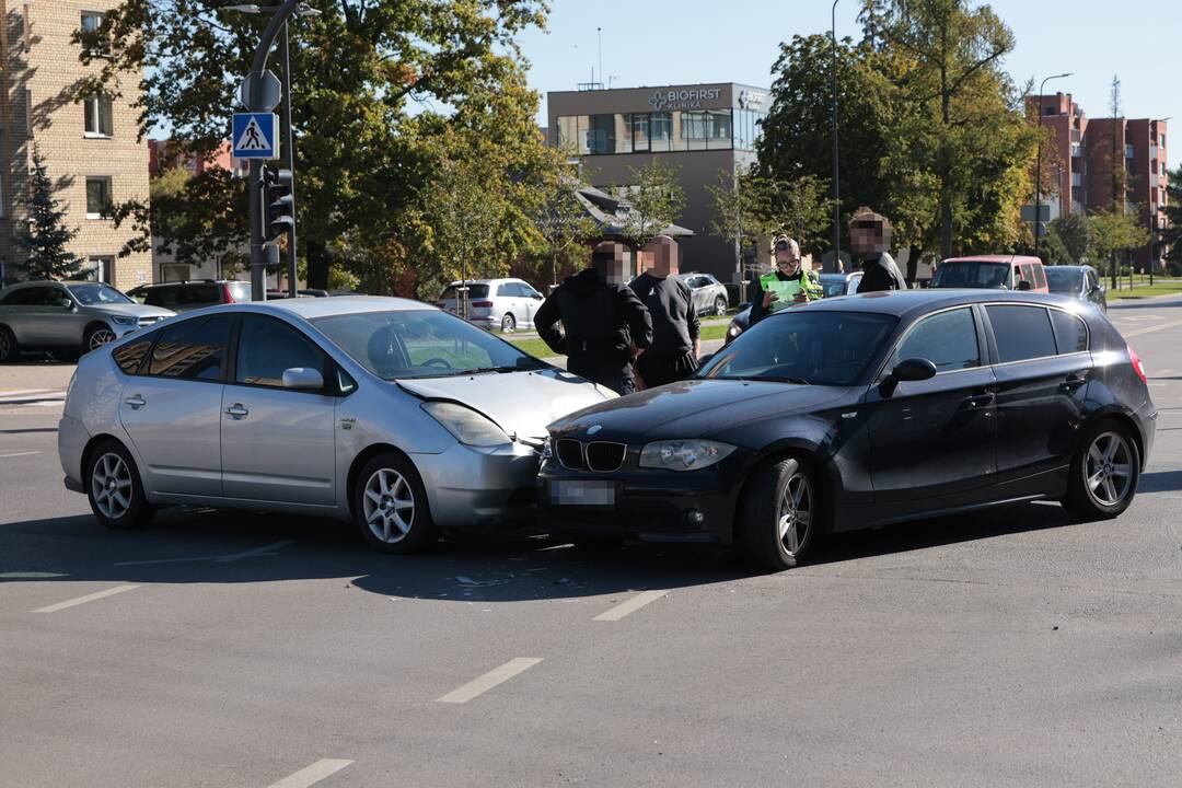 Avarija Studentų ir A. Baranausko g.