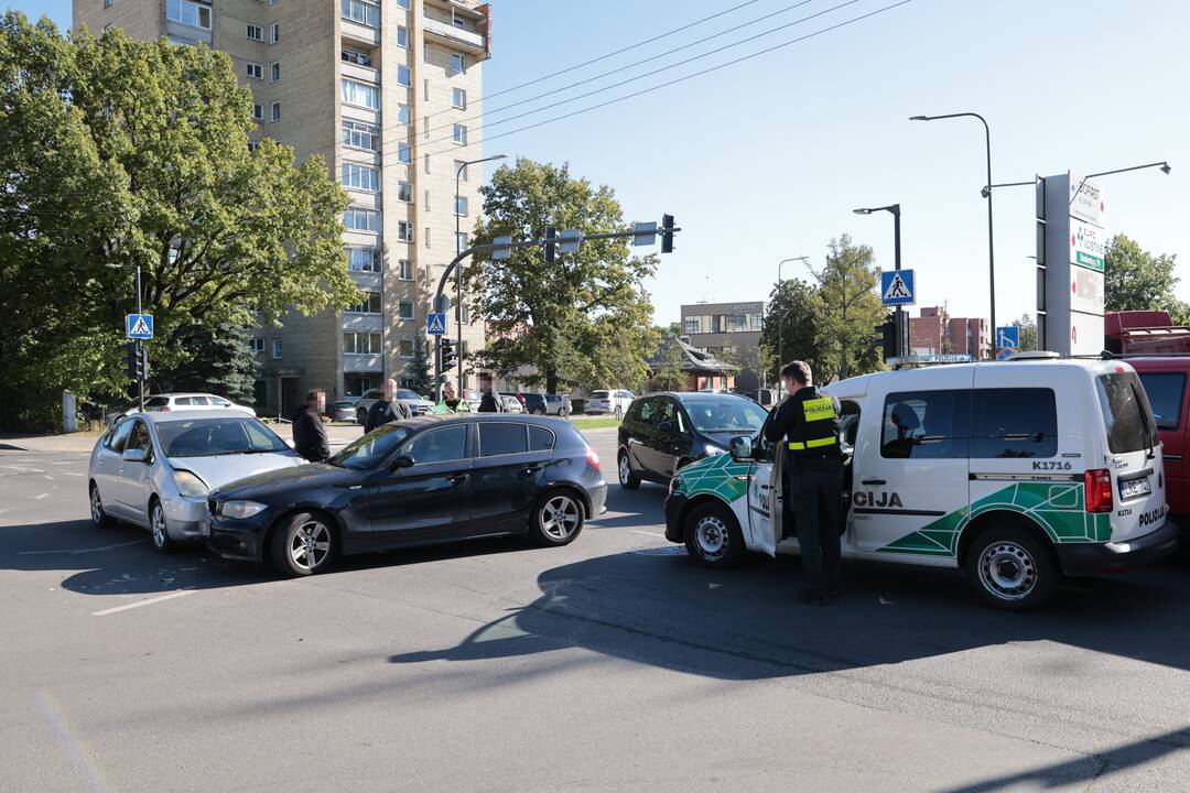 Avarija Studentų ir A. Baranausko g.