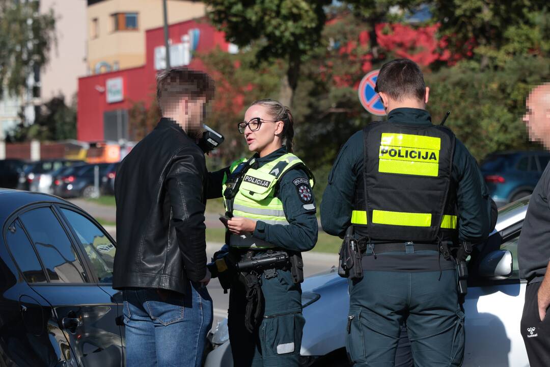 Avarija Studentų ir A. Baranausko g.