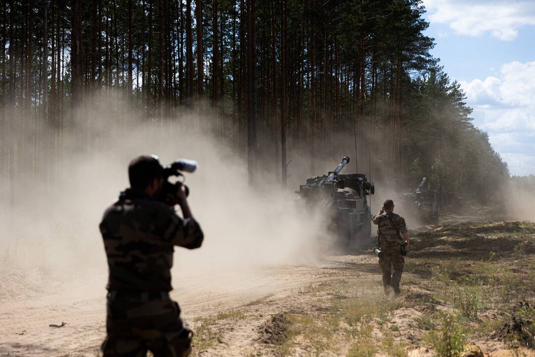 Artėjant „Zapad“ pratyboms, Lietuvoje – karių mokymai