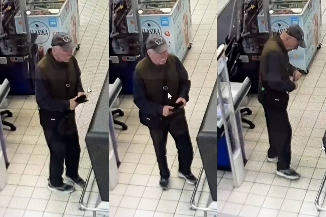 Policija prašo padėti atpažinti vyrą