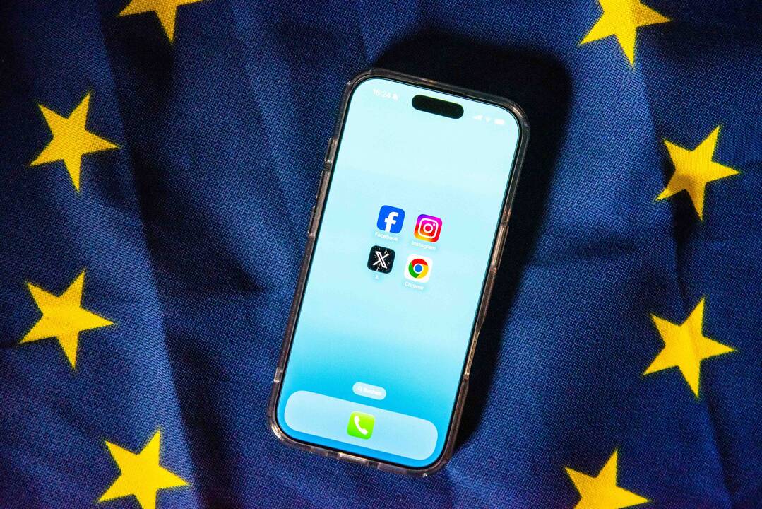 Atsakas Trumpui: ES toliau reguliuos technologijų milžinių veiklą