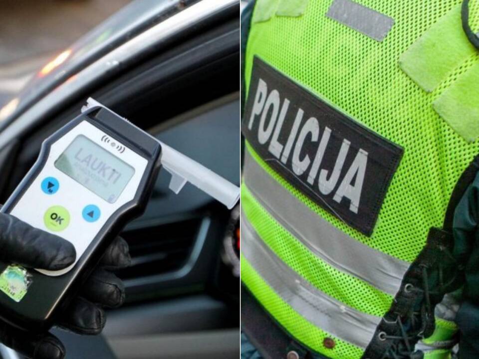 Prie „Mercedes-Benz“ vairo sulaikytas neblaivus Kauno policijos pareigūnas