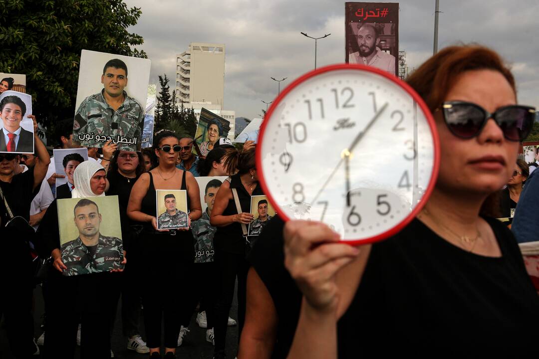 Bulgarija sulaikė sprogimo Beiruto uoste centre buvusio laivo savininką
