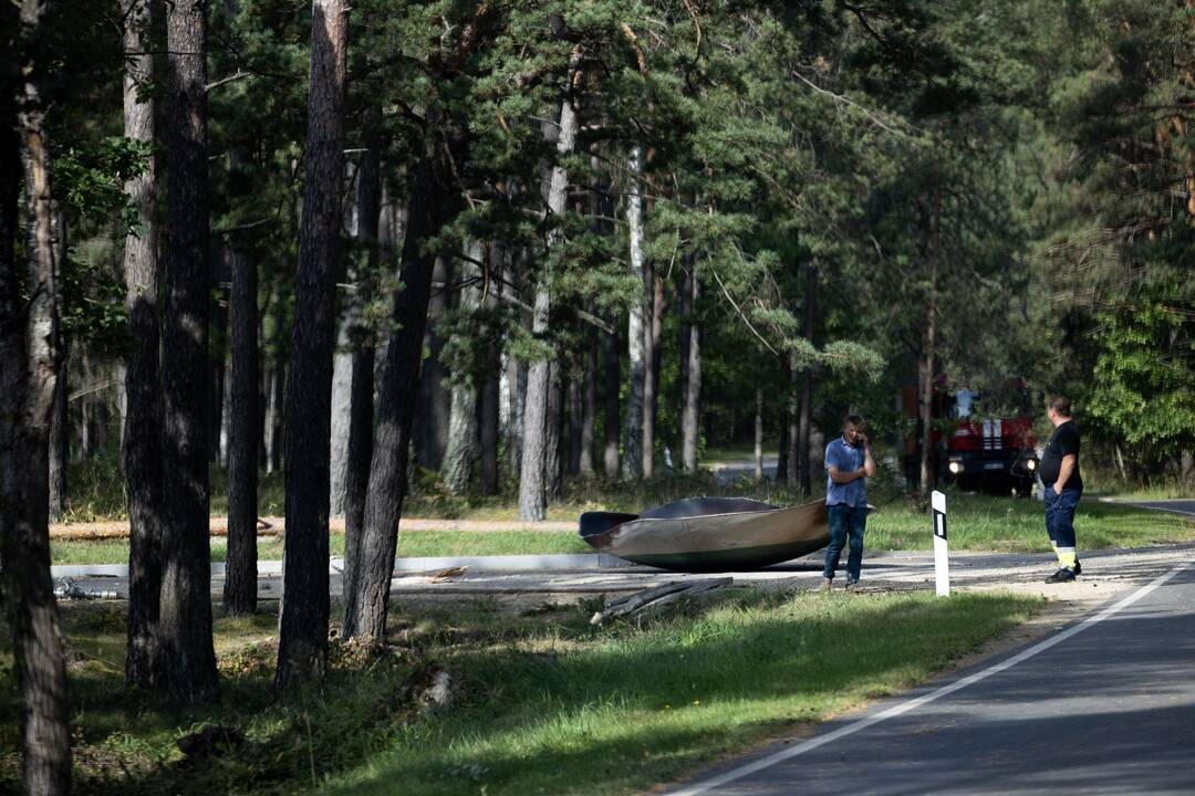 Para po gaisro dujų stotyje: nauji vaizdai iš drono