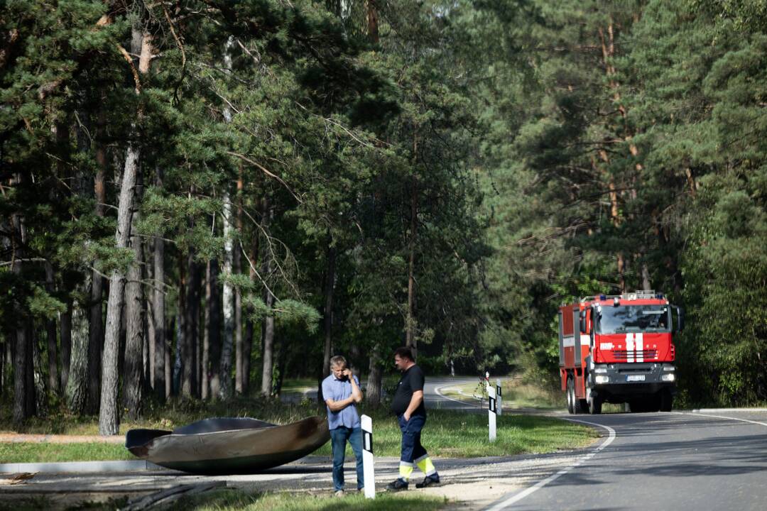 Para po gaisro dujų stotyje: nauji vaizdai iš drono