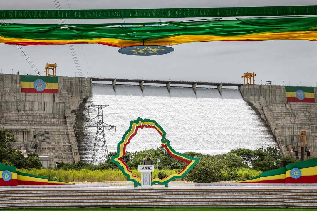 Etiopijoje atidaryta didžiausia Afrikos užtvanka