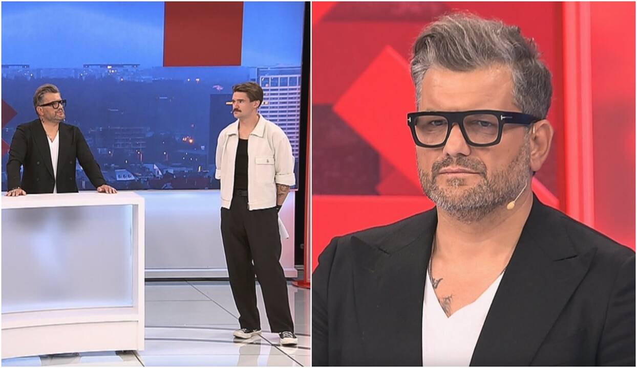 „Aš jos nenoriu akyse matyti“: eteryje pratrūkęs garsus prodiuseris vos tramdė emocijas