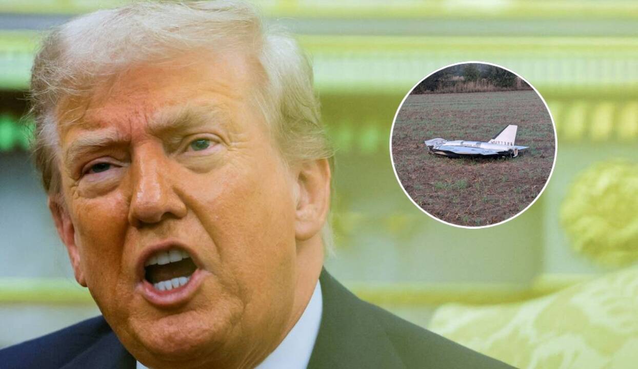 Donaldas Trumpas pakomentavo Rusijos dronų įsiveržimą į Lenkiją