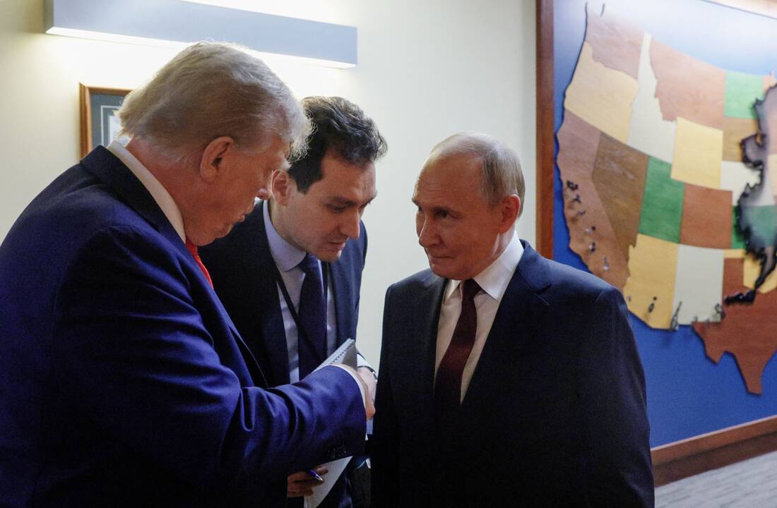 Trumpas sako esąs labai nusivylęs Putinu