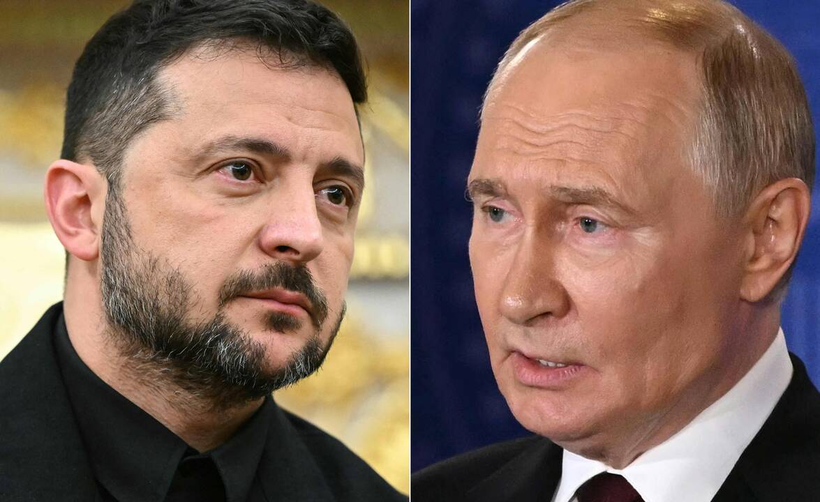 Putinas pakvietė Zelenskį į Maskvą, žada „100 proc. saugumą“