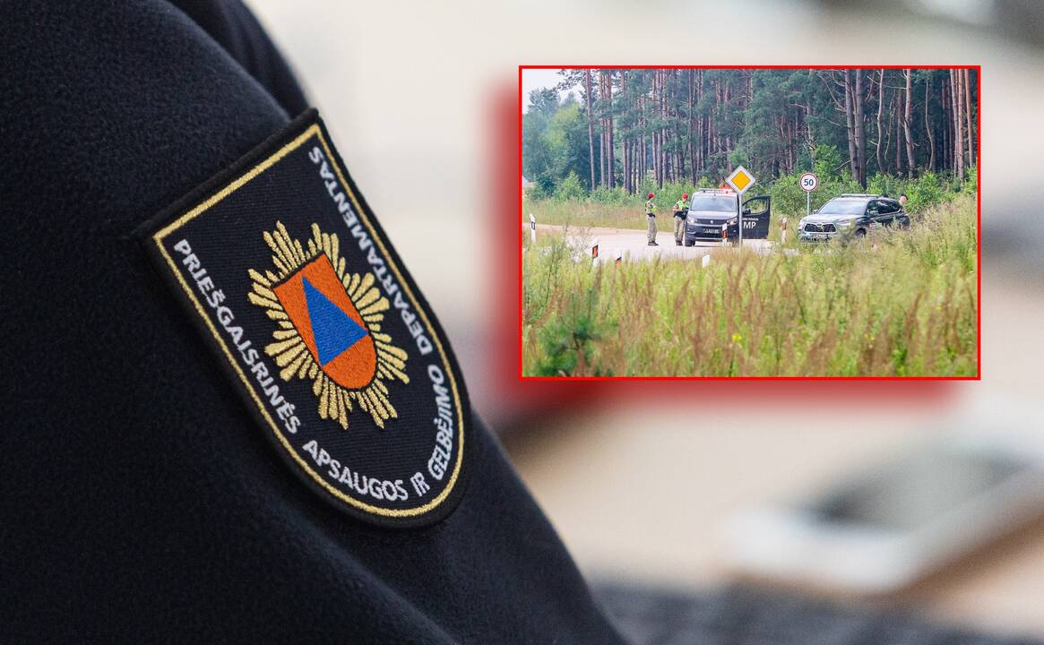NKVC: vasarą Lietuvoje nukritę dronai buvo agresorės Rusijos paleisti į Ukrainą
