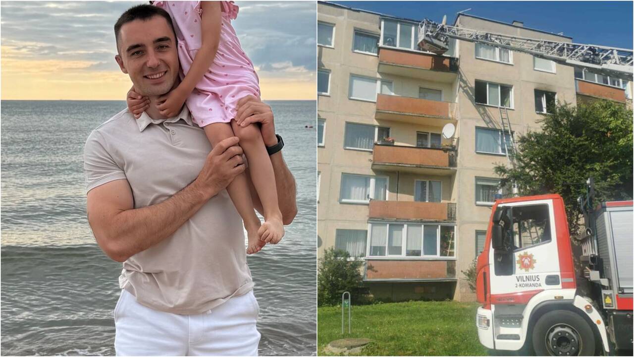 Iš degančio buto berniuką išgelbėjęs didvyris surastas: nustebo, kad tapo ieškomiausiu žmogumi
