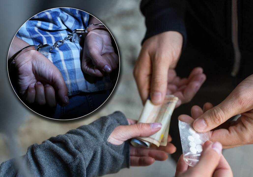 Sulaikytas asmuo, platinęs narkotikus Kauno kalėjime