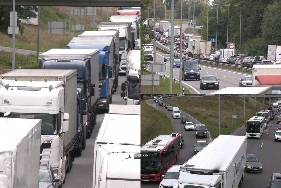 „Situacija tragiška“: viena svarbiausių miesto arterijų užsikimšo