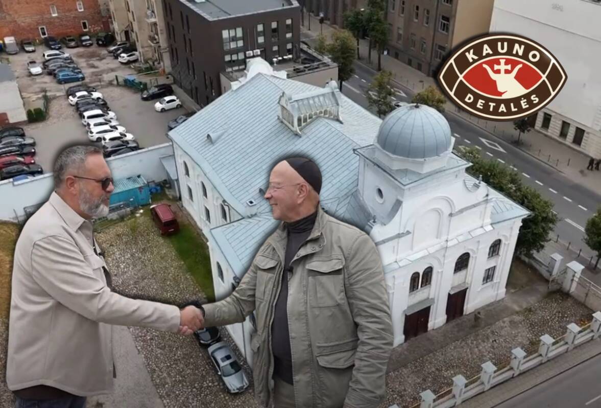 „Kauno diena“ pristato „Kauno detales“ – choralinės sinagogos istorija
