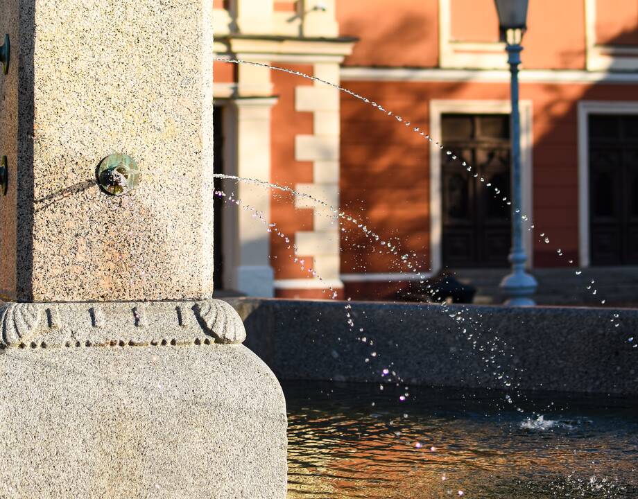 Kinta: pastebėta, kad daugiausia Klaipėdoje genda senesni fontanai.