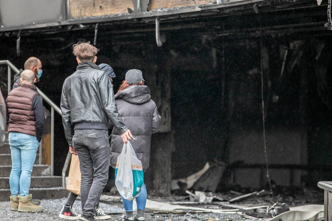 Gaisravietėje Vilniaus rajone rastas žmogaus kūnas