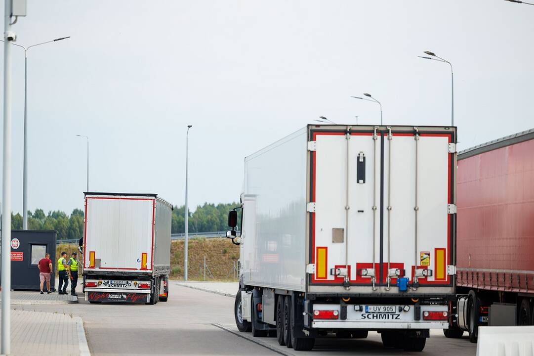 VRM perspėja apie didėsiančius transporto srautus iš Lenkijos