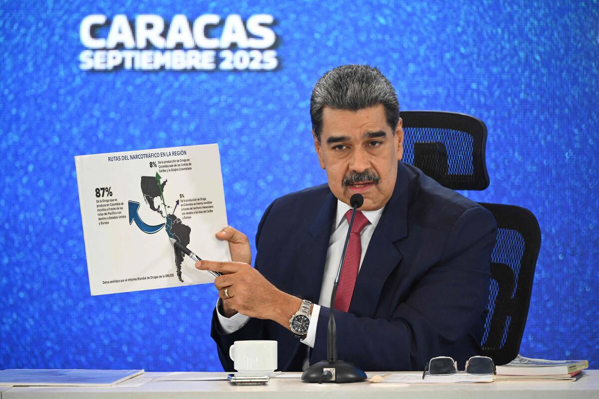 Maduro sako, kad nori kalbėtis su JAV
