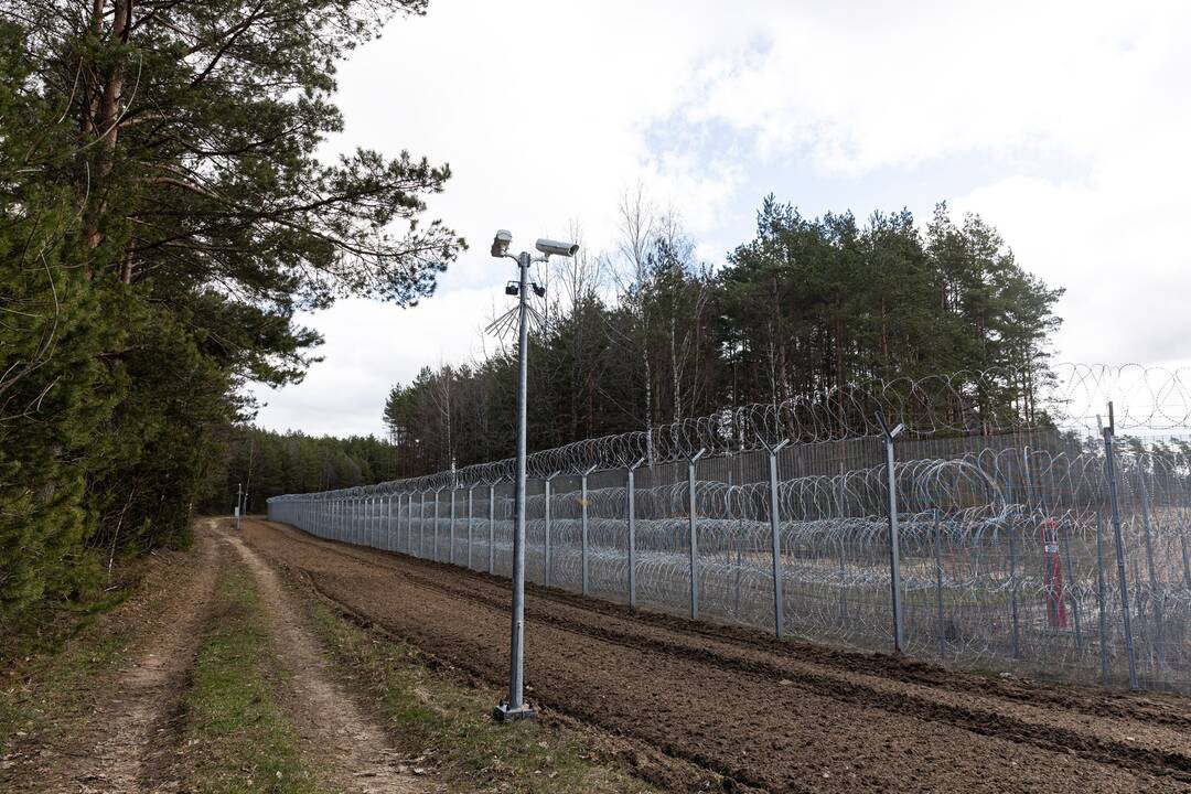 Pasienyje su Baltarusija apgręžti šeši migrantai