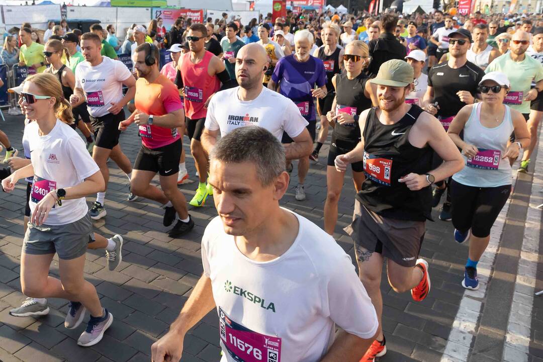 Sekmadienį sostinėje – maratonas: numatomi eismo ribojimai, viešojo transporto pakeitimai