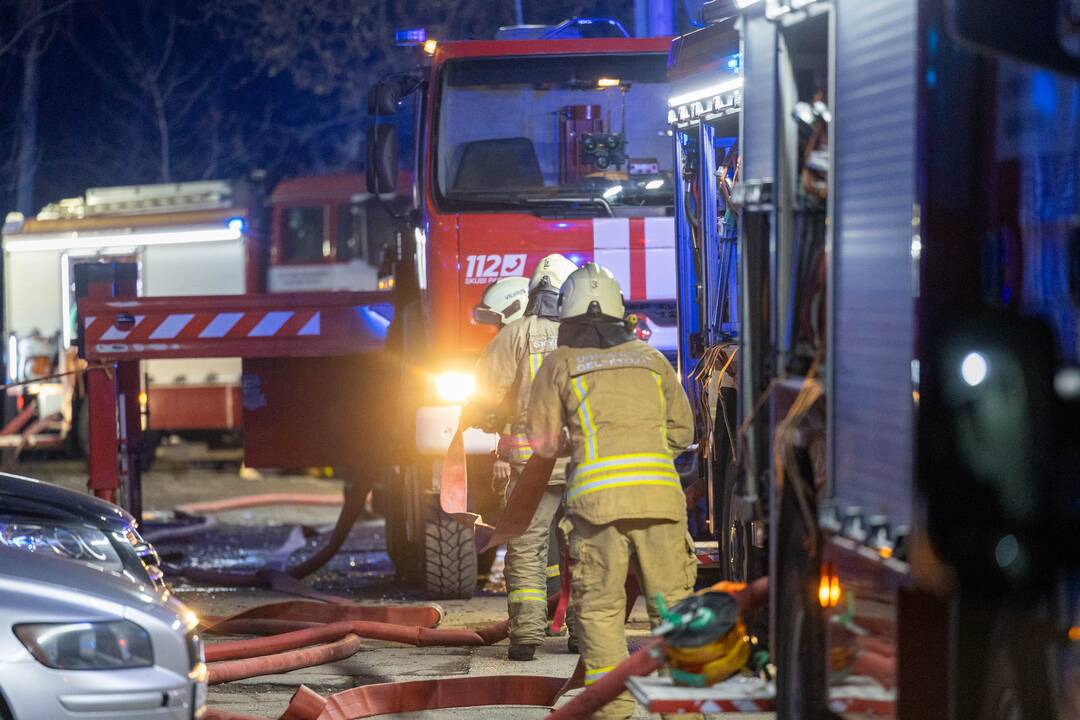 Naktį – tragiškas gaisras Palangoje