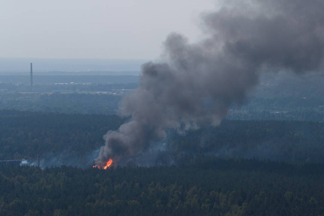 Dujų pilstymo stotyje Vilniuje nugriaudėjo sprogimas