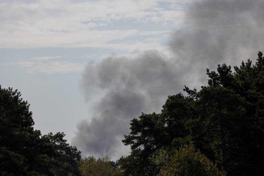 Dujų pilstymo stotyje Vilniuje nugriaudėjo sprogimas