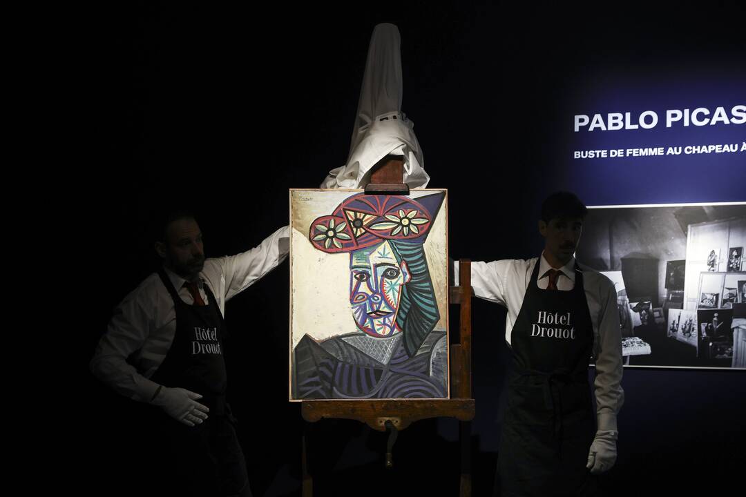 Paryžiaus aukcione pristatytas naujas Picasso tapytas portretas