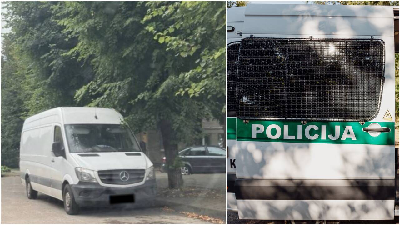 Po intensyvių paieškų Kauno kriminalistai surado pavogtą mikroautobusą ir elektrinį dviratį