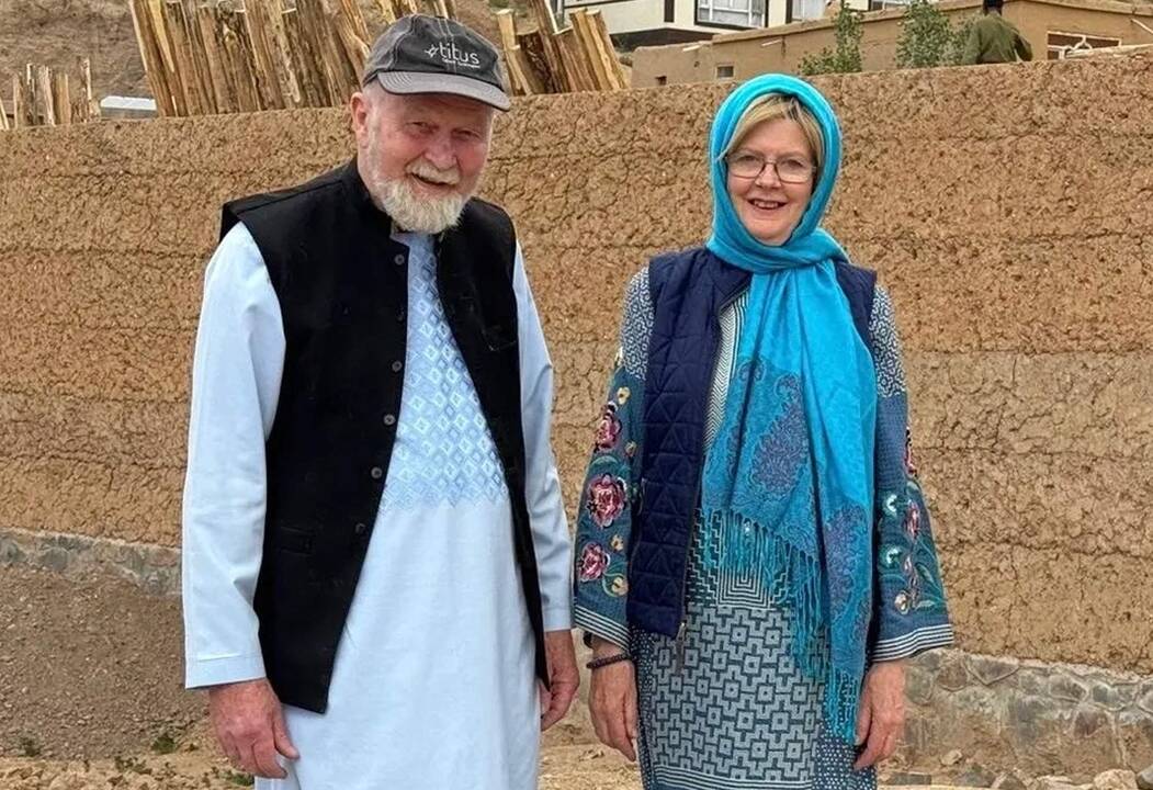 Talibanas paleido kelis mėnesius kalintą britų sutuoktinių porą