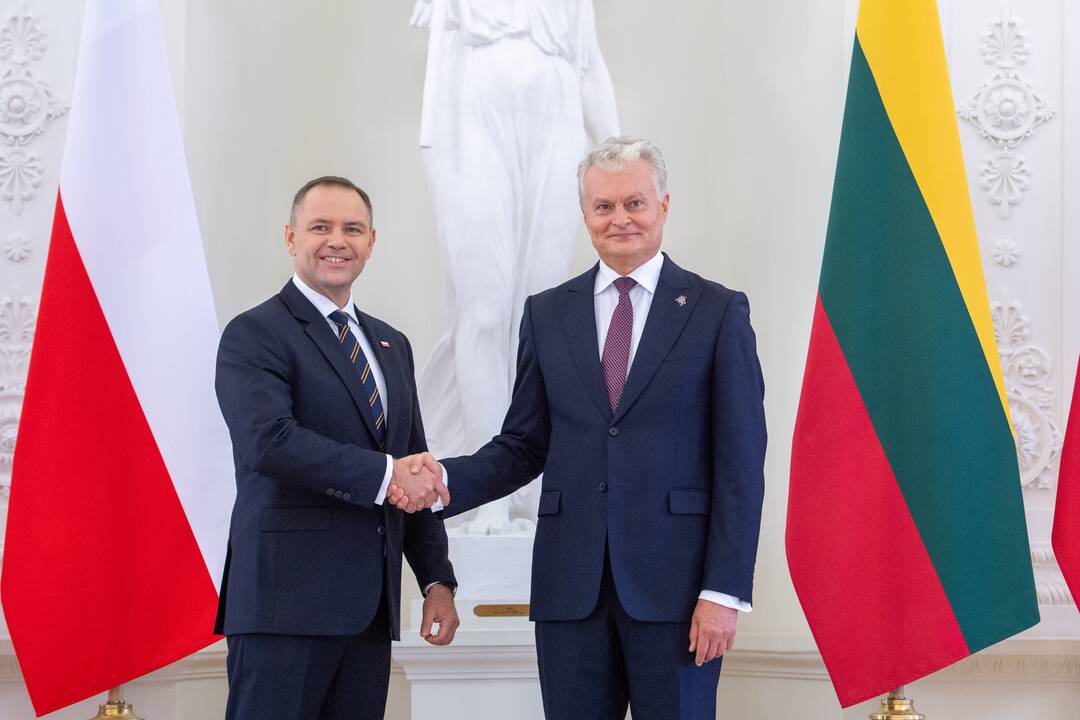 Lietuvos ir Lenkijos vadovai aptarė galimą Čiurlionio įamžinimą Pustelnike